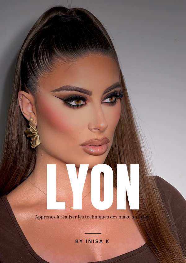 INISA K MAKEUP TOUR — Formation LYON  DU 16 AU 19 SEPTEMBRE (4 jours)